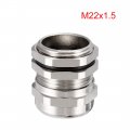 Uxcell M22 Cable Gland Metal Waterproof Connector Wire Glands Joints For 10mm-13mm Dia Range