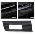Carbon Fiber Heads Up Switch Button Panel Cover Trim For Chevy Corvette C8 2020 2021 2022 2023 Black