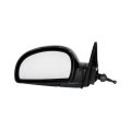Driver Side Door Mirror For Hyundai Accent 2002 2003 2004 2005 2006 Paintable Manual Folding Adjust Non Heated Hy1320140 