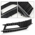 G-plus Fog Light Lamp Chrome Cover Bezel Compatible With Audi A4 S-line S4 2013-2015 Only Fit For Bumpers Not Standard Right