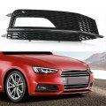 G-plus Fog Light Lamp Chrome Cover Bezel Compatible With Audi A4 S-line S4 2013-2015 Only Fit For Bumpers Not Standard Right