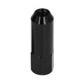 20pcs Spiked Lug Nuts M12x1 5 Racing Wheels Rims In Aluminium Alloy With Socket Key Black