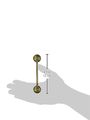 Arch Shaped Vintage Brass Cabinet Door Pull Handle Knobs 