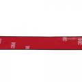 Vintage Style 5 8 Maroon Chrome Side Body Trim Molding Formed Pointed Ends