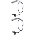 Abs Wheel Speed Sensor Left Right Rear Fit For 2009-2013 Bmw 128i 2006-2007 2009-2011 323i Als449 2pcs 
