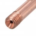 Harfington 30pcs Welder Tips 030 Bore Diameter M6 Copper Contact Tip For Mig 15ak Welding Torch Gun