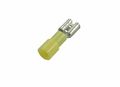Jtt Products 2107f 12-10 Awg 250 Tab Vinyl Insulated Female Disconnect Terminals Yellow 50 Pcs 