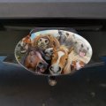 Horses Selfie Oval Tow Trailer Hitch Cover Plug Insert