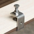 Uxcell Stainless Steel C-clamp With 140mm Wide Jaw Opening For Woodworking Welding Building Household Mount