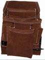 Bucket Boss 54063 10 Pocket Suede Leather Tool Pouch 