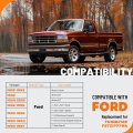 Front Bumper Filler For 1992-1997d Bronco Custom F-150 F-250 F-350 Xlt F-53 F-59 F-super Duty Replacement For Fo1087122