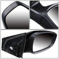 Auto Dynasty Hy1320182 Hy1321182 Pair Oe Style Powered Turn Signal Side View Door Mirror For Hyundai Accent 12-17