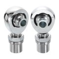 1 Pairs 1-1 4 Joints Rod End Kit Chrome Plated Steel Ends Right Left Hand Thread With Spacer Tube Adapters Jam Nuts For 