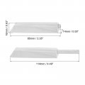 Uxcell Dk-03 Magnetic Push Latches 4pcs To Open Door Latch Touch For Wardrobe Cupboard Drawers White