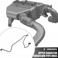 Upper Radiator Overflow Pipe Hose 2465010325 Rubber Replacement For Mercedes-benz Gla250 2015-2018