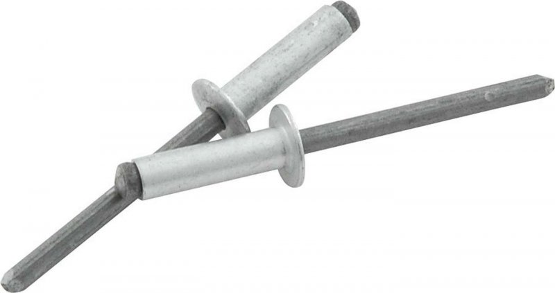 All18105 Small Head Rivets Silver 250 Pack