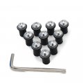 Silver Motorcycle Windshield Bolts For Suzuki Gsxr600 Gsxr750 1996 1997 1998 1999 2000 2001 2002 2003 2004 2005 Windscreen 