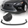 3pcs Sport Style Car Front Bumper Lip Spoiler Splitter Body Kit For Lexus Es300h Es350 2016-2018 Matte Black