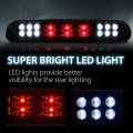 Led 3rd Brake Stop Lamp Light For Ford F250 F350 F450 F550 Super Duty 1999 2016 And Ranger 1995 2003 Clear Lens Black Housing