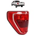 1 Pc Tail Light Assembly Replacement For F150 2021-2023 Left Side W Blind Spot Function O Blind Module 