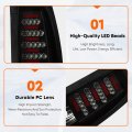 Tail Light 3rd Brake Cargo Lamp For Chevy Silverado 1500 2500 03-06 Classic Hd 07 3500 04-06 Gmc Sierra Third High Mount Stop