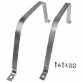 A-premium Fuel Tank Straps Compatible With Jeep Liberty 20-2007 L4 2 4l 2 8l V6 3 7l Sport Utility 2-pc Set