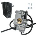 Carburetor Assy For Honda Big Red 250 Atc250es 1985-1987 With Petcock Fuel Tank Shut Off Valve