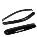 Tape-on Window Deflector Rain Guard With 38 Inches Sun Roof Visor For Ford Freestar Mercury Monterey 04-07 2-pieces Tinted 