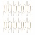 Uxcell Metal Spring Plate Hangers Natural And Stretch Length 9 To 11 4 Wall Rack Holder Dismountable Hook Stand Hanging Display