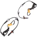 2pcs Abs Wheel Speed Sensor Left Front Right Fit For 2002-2006 Honda Cr-v Als1086 