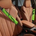 Delerain Funny Gecko Green Leaf Car Seat Belt Shoulder Pads Covers Protectors For Seats Pushchair Accessories Seatbelt Cars
