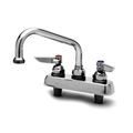 Ts Brass B-1113-xs Work Board Faucet Deck Mount 4 Centers 12 Swing Nozzle Lever Handles 2 Shank 