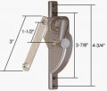 Right Hand Jalousie Operator 1-1 2 Link With 3 Arm