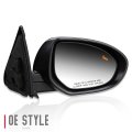 Ma1321204 Factory Style Passenger Right Side Mirror Manual Folding Power Adjust Heated Glass Turn Signal Blind Spot Detection