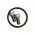 Carbex Chrome Water Neck Thermostat Housing Gasket Bolts For Mopar 318 340 383 440 Sb Bb