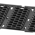 3-pieces Ch1200377 Factory Style Front Bumper Grill Grilles Assembly Compatible With Jeep Grand Cherokee 2014-2016 Painted