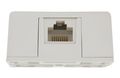 Leviton 40278-w Surface Mount Jack 8p8c White 