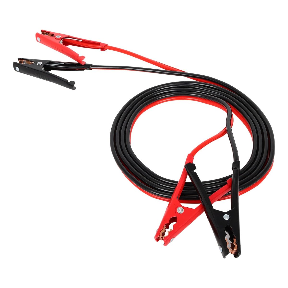 Heavy Duty Jumper Cables 12ft For Car Auto Vehicle Boat Pure Copper Alligator Clips Top And Side Post Batteries