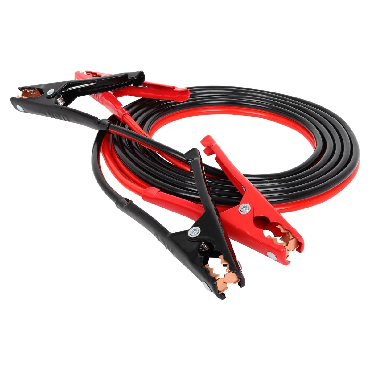 Heavy Duty Jumper Cables 12ft For Car Auto Vehicle Boat Pure Copper Alligator Clips Top And Side Post Batteries