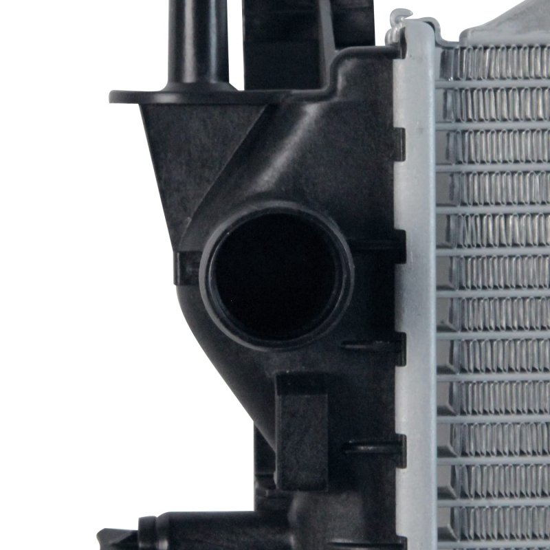 2296 Radiator For 2000 To 2004 Ford Focus Aluminum Replacement Cooling Black Finish