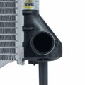 2296 Radiator For 2000 To 2004 Ford Focus Aluminum Replacement Cooling Black Finish
