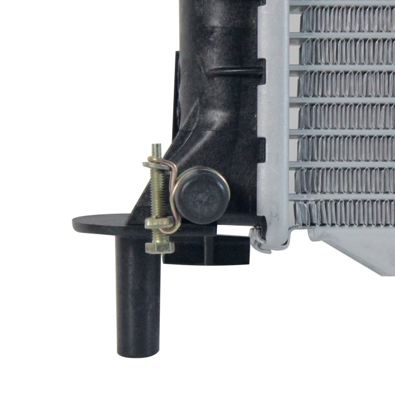 2296 Radiator For 2000 To 2004 Ford Focus Aluminum Replacement Cooling Black Finish