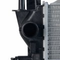 2296 Radiator For 2000 To 2004 Ford Focus Aluminum Replacement Cooling Black Finish