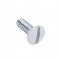 Henne Bery 3 8 Long 6-32 Thread Oval Head Milled Slot Replacement Wall Plate Screws 90 Pack White 