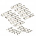 Uxcella 3 54inch Long Door Padlock Sliding Latch Hasp Barrel Bolt 10pcs
