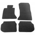 Freemotor802 For 2011-2016 Bmw F10 5 Series Floor Mats Black Nylon Car Carpets 4-pc Set 