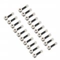 Uxcell 3-in-1 Furniture Connecting Kit 15mm Od Cam Fitting M6x35mm Dowel Screws 10 7mm Pre-inserted Nut 20 Sets