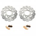 Sfriding Brake Discs Pads Set For Suzuki Lt-r 450 2006-2011 Suzukia Lt-r Quadracer Limited Edition 2008-2010