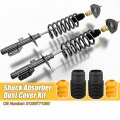 Uxcell 2 Set Shock Absorber Dust Cover Kit Replace For Bmw 128i 2008-2013 No 31336771380