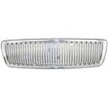Perfect Fit Group 18103 C70 S70 V70 Grille Vertical Bar Insert Chr Shll Ptd-slvr Insrt 